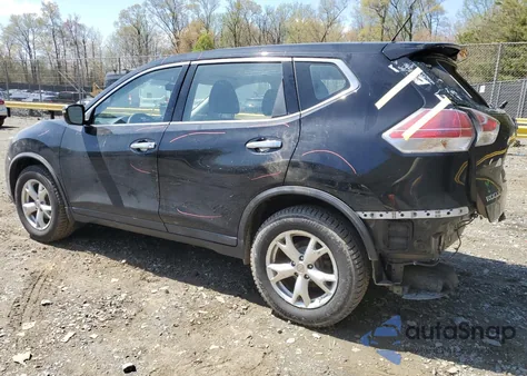 2015 Nissan Rogue S from USA, damaged, VIN KNMAT2MV6FP570601